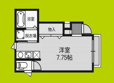 Ceiba新北野 間取り