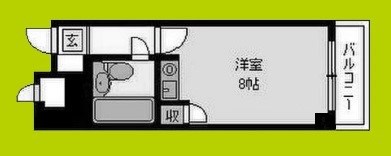 ダイアパレス塚本Ⅱ番館 間取り