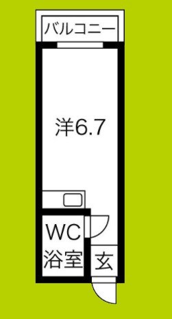 JPアパートメント旭 間取り