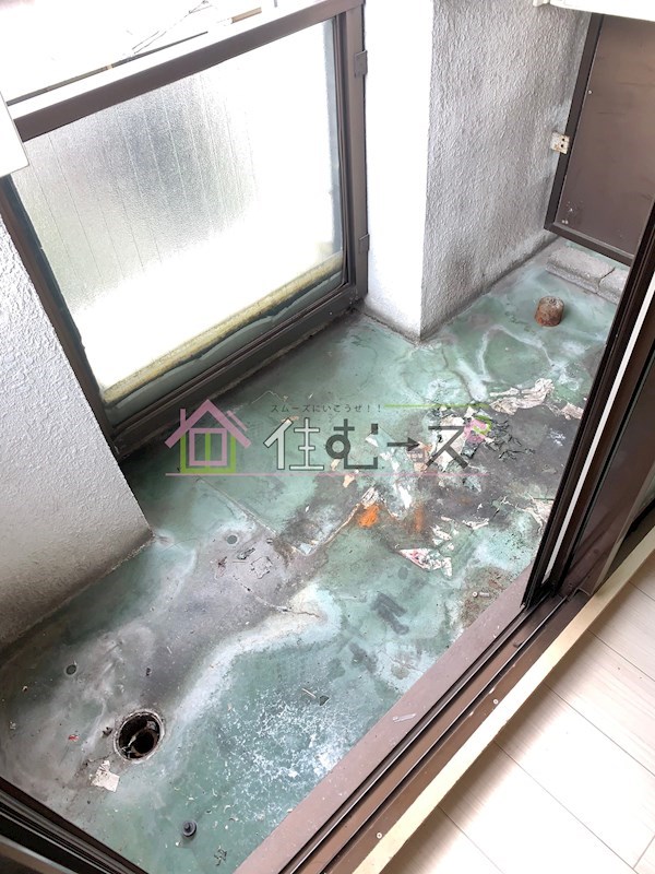 JPアパートメント旭 ベランダ