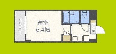 ラッキーセンター河堀口マンション 間取り