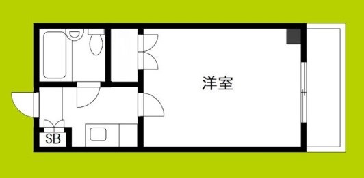 シロハイヌ新大阪 間取り