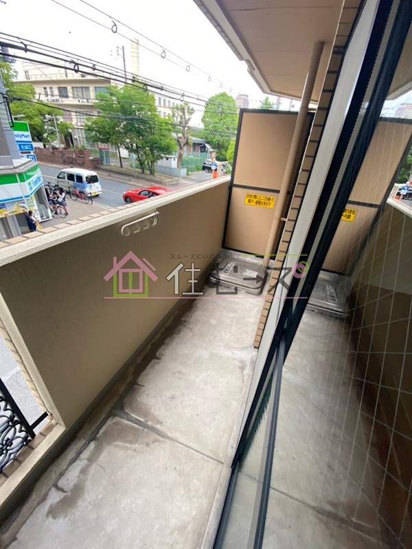 ゆずり葉 ベランダ