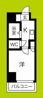 クレハタワーズ東中島 間取り