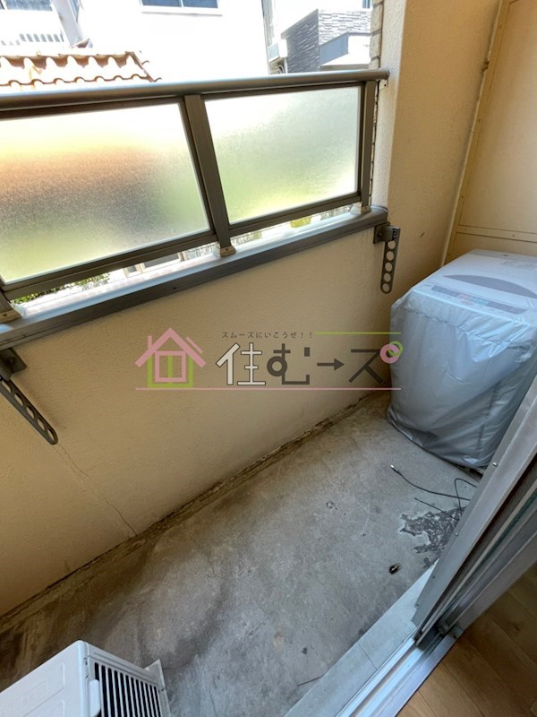 リサ上新庄 ベランダ