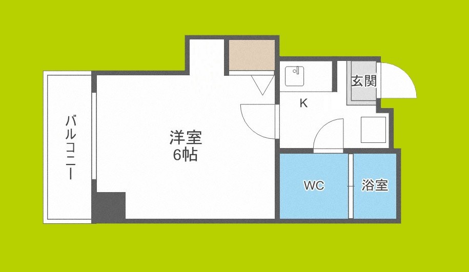 ミストラル本町ウエスト 間取り