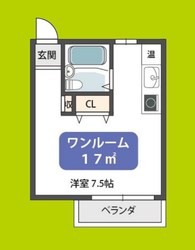 ゆうハイツ流町 間取り