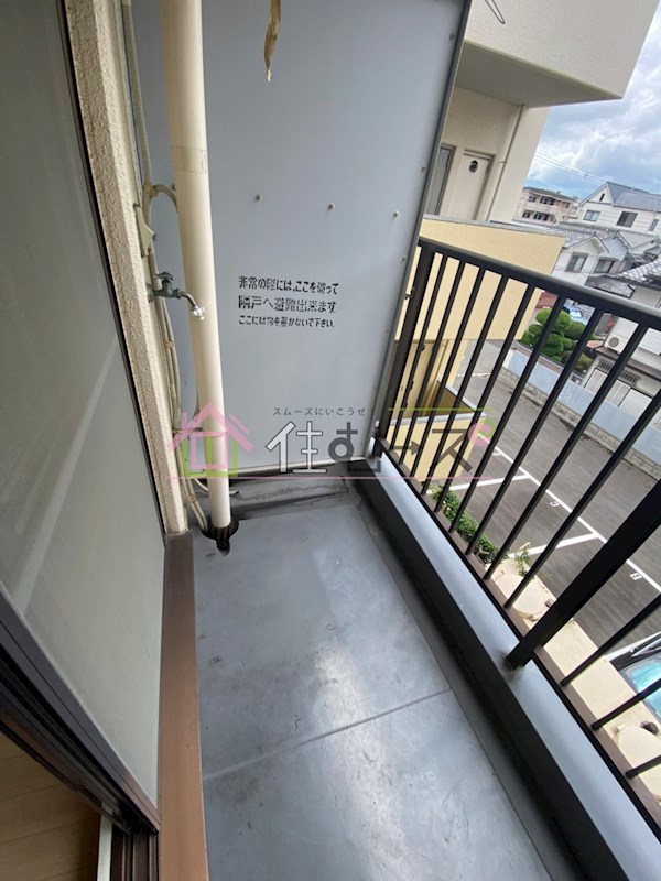 エルベコート針中野 ベランダ