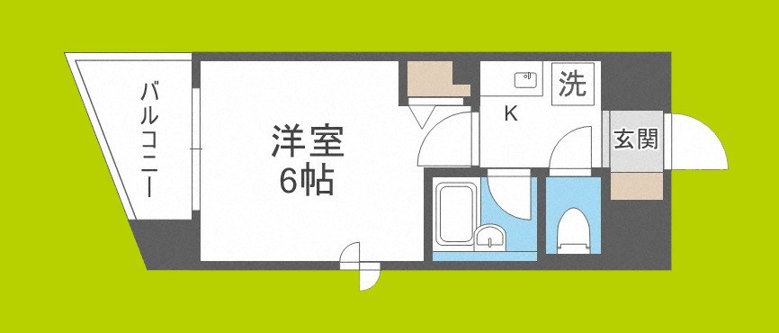 エスリード同心第2 間取り