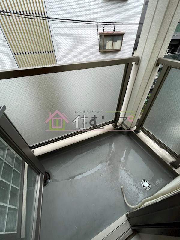 レオン天神橋 ベランダ