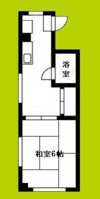 アパートメント住吉Ⅱ 間取り