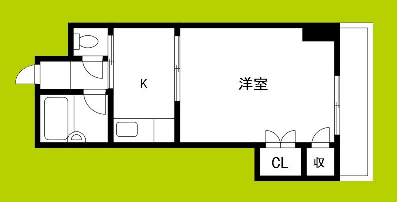 Collection中崎Ⅰ 間取り