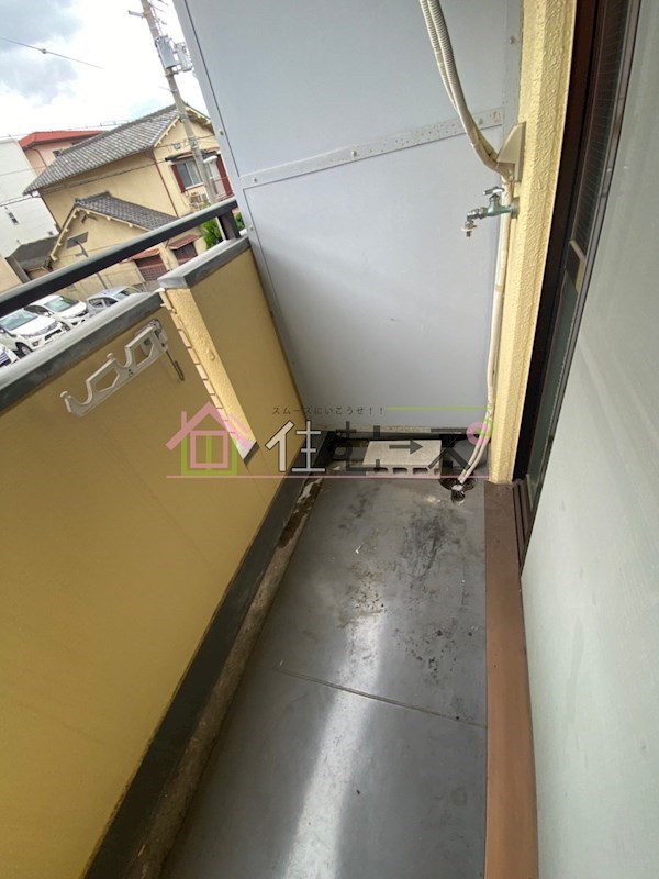 エルベコート針中野 ベランダ