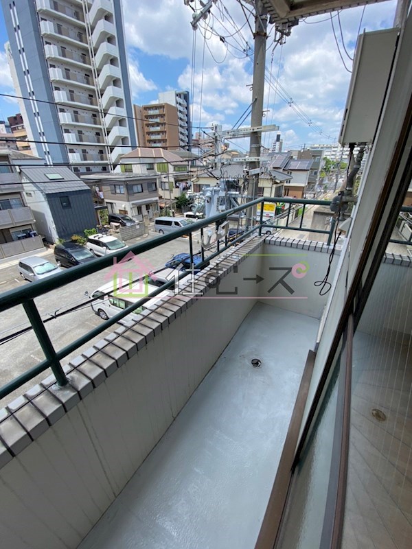 パインハイツ新大阪 ベランダ