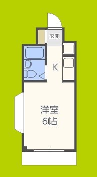 プレアール都島Ⅲ 間取り