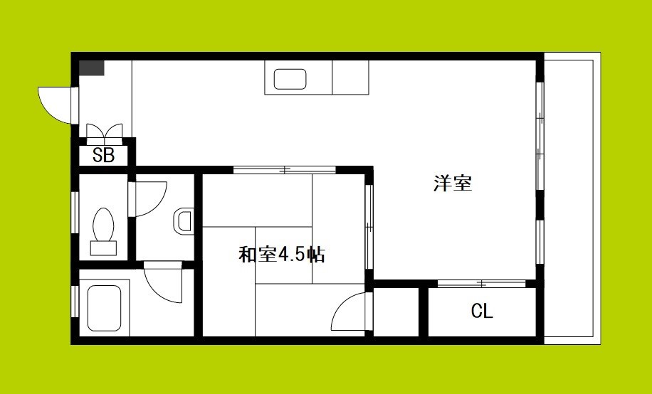 マンション南住吉 間取り