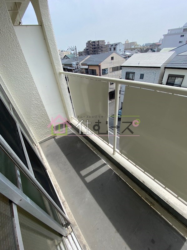 マンション南住吉 ベランダ