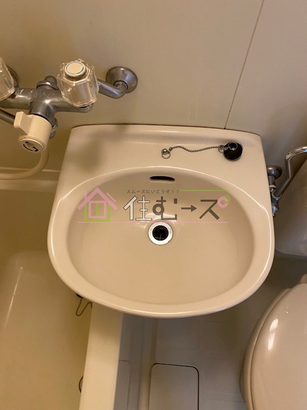 清水728ハイツ 洗面所