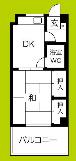 橋本第二綜合ビル 間取り
