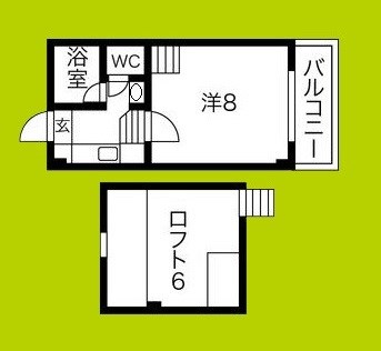 カーサ東住吉 間取り