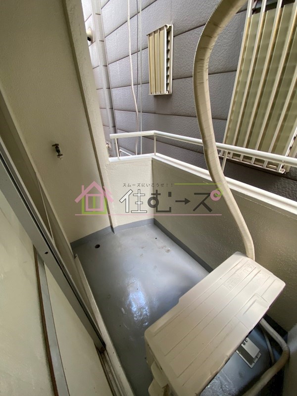 メモリアルタウンA棟  ベランダ