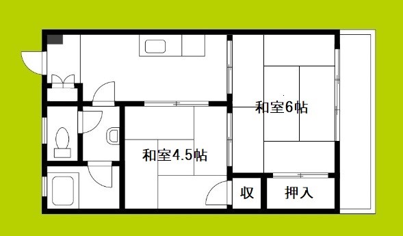 マンション南住吉 間取り