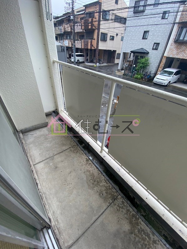 マンション南住吉 ベランダ