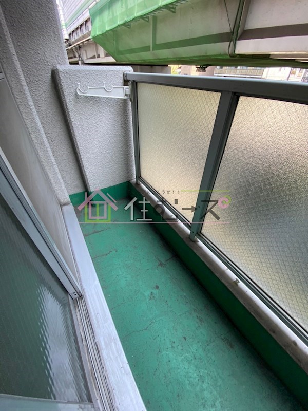 ビラアツミ ベランダ