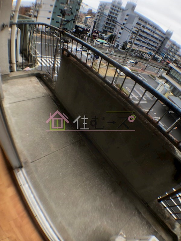 辰巳マンション ベランダ