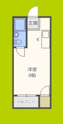 パークサイド矢田 間取り