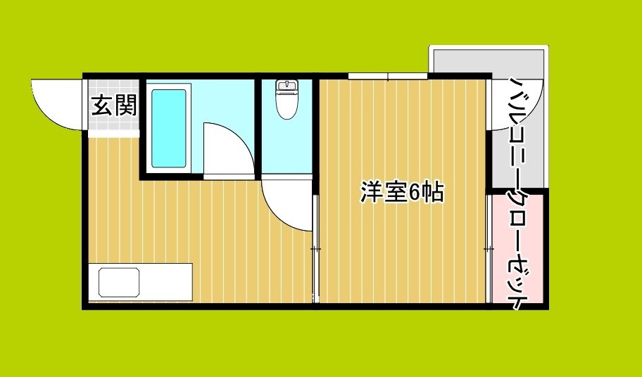松恵コーポラス 間取り