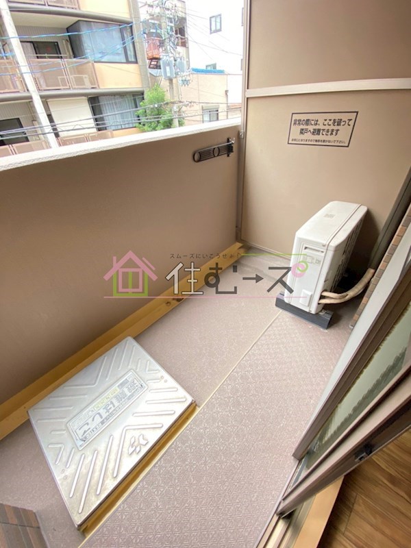 ラナップスクエア上本町 ベランダ