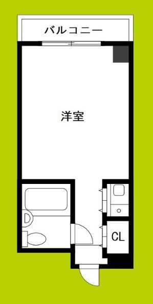 ユーロハイツ天神橋 間取り
