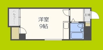 北堀江レジデンス 間取り