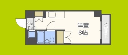 ライオンズマンション今里第3壱番館 間取り図