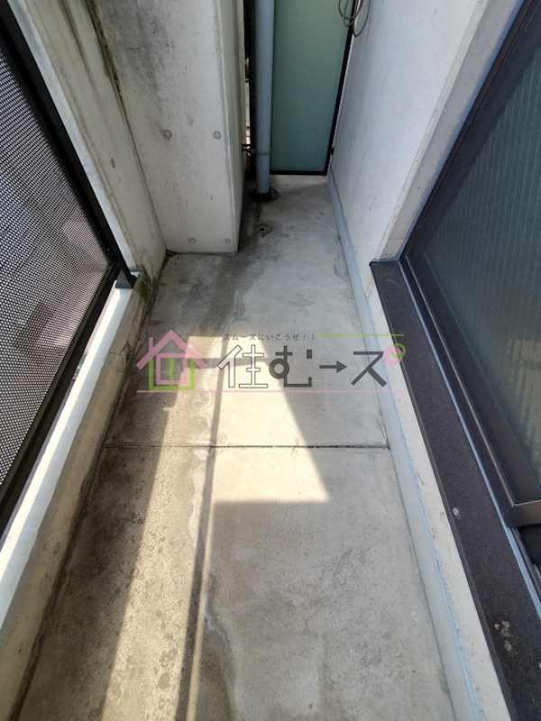 OKハイツ神路 ベランダ