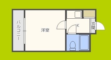 アムズⅤ桑津 間取り