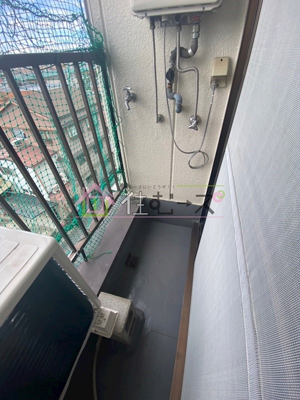 エスコート ベランダ