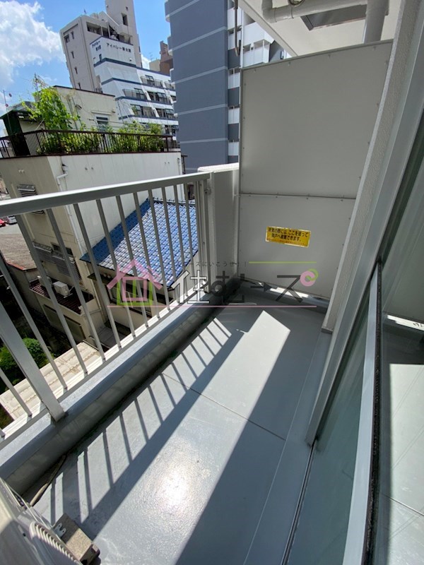 東中島マンション ベランダ