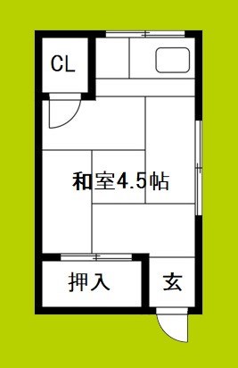 岬荘 間取り