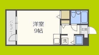 ダイアパレス堀江公園  間取り