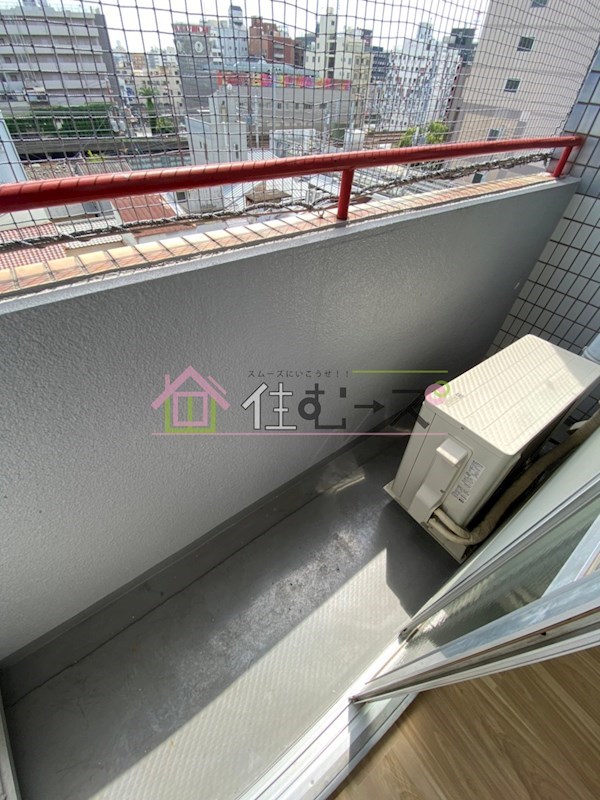 アパートメント天王寺 ベランダ