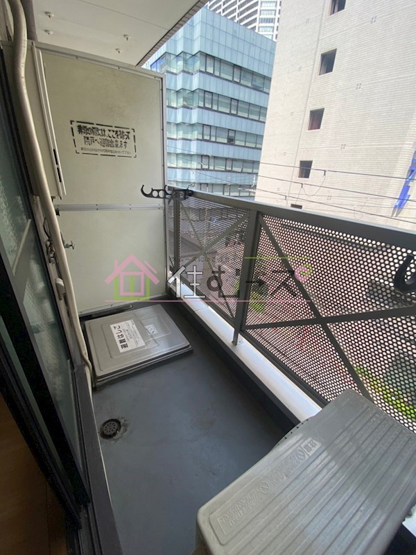 新町エビス ベランダ