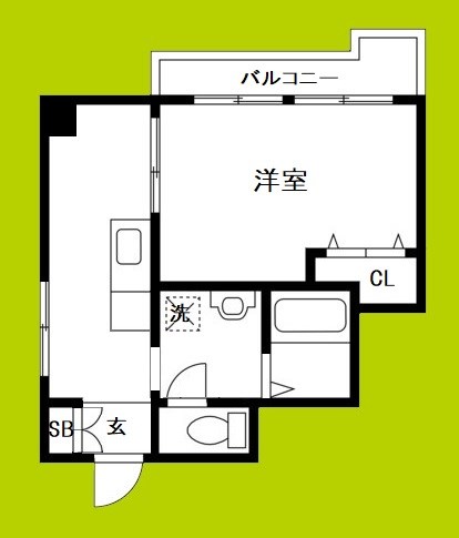 ロイヤルハイツまつい4 間取り