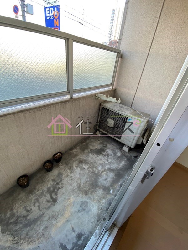 シティパレス森ノ宮 ベランダ
