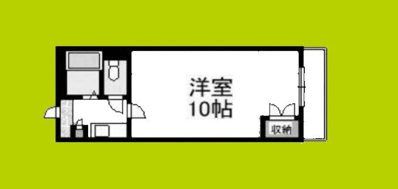 ハイツ五條 間取り