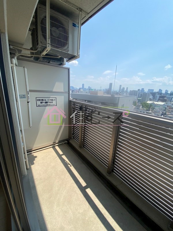 クリスタルグランツ大阪センターSt ベランダ