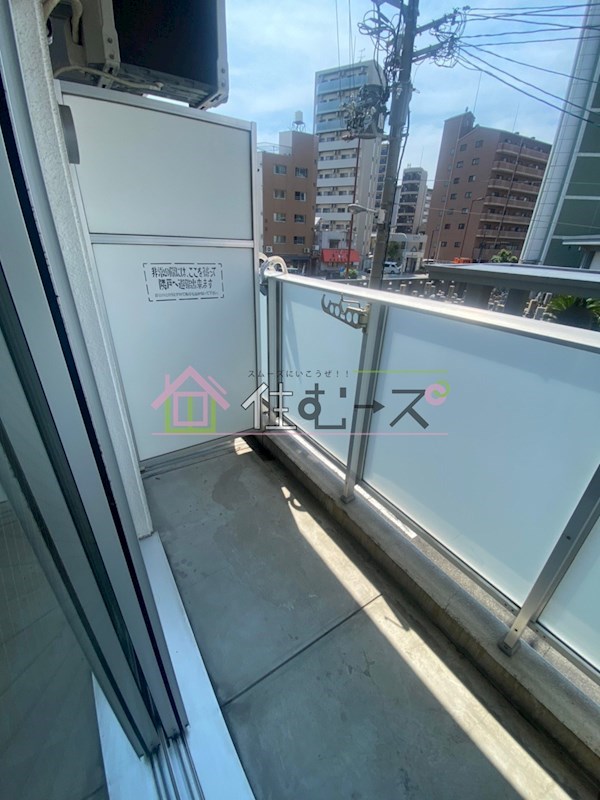 エルミタージュ難波南Ⅴ ベランダ