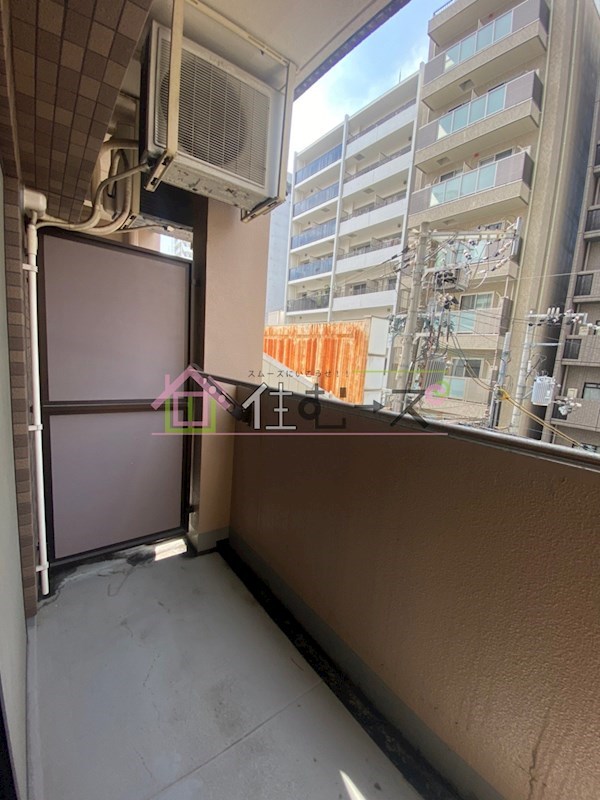 プレサンス西心斎橋 ベランダ