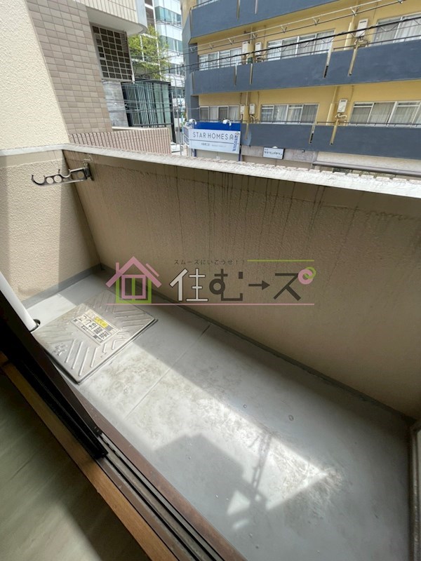 ドエル南堀江1番館 ベランダ